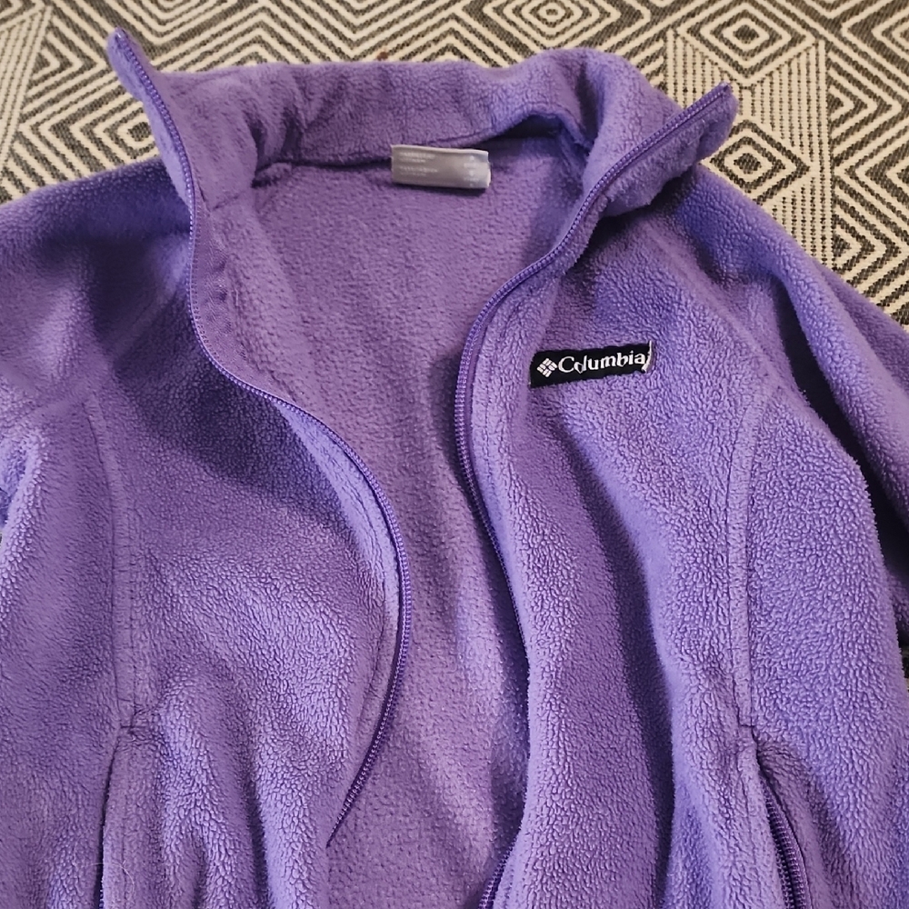 Columbia Lavender Fleece Jacket